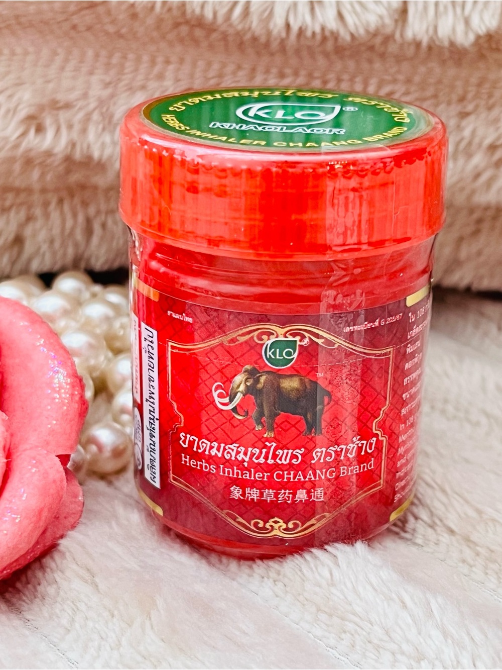 Red Herbal Inhaler – Aromatic Sinus Relief
